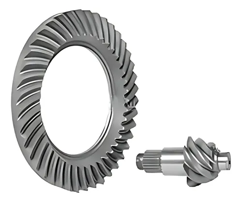 COROA E PINHAO 7X41 RAT 5.86  HD 4  DENTES INVERTIDOS EIXO ANTERIOR 6X4 - 30001161-5 - Imagem 3