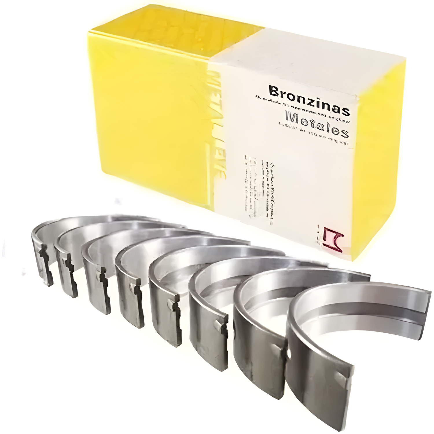 JOGO BRONZINA BIELA MBB OM314/364 STD - 55095020 - Imagem 6