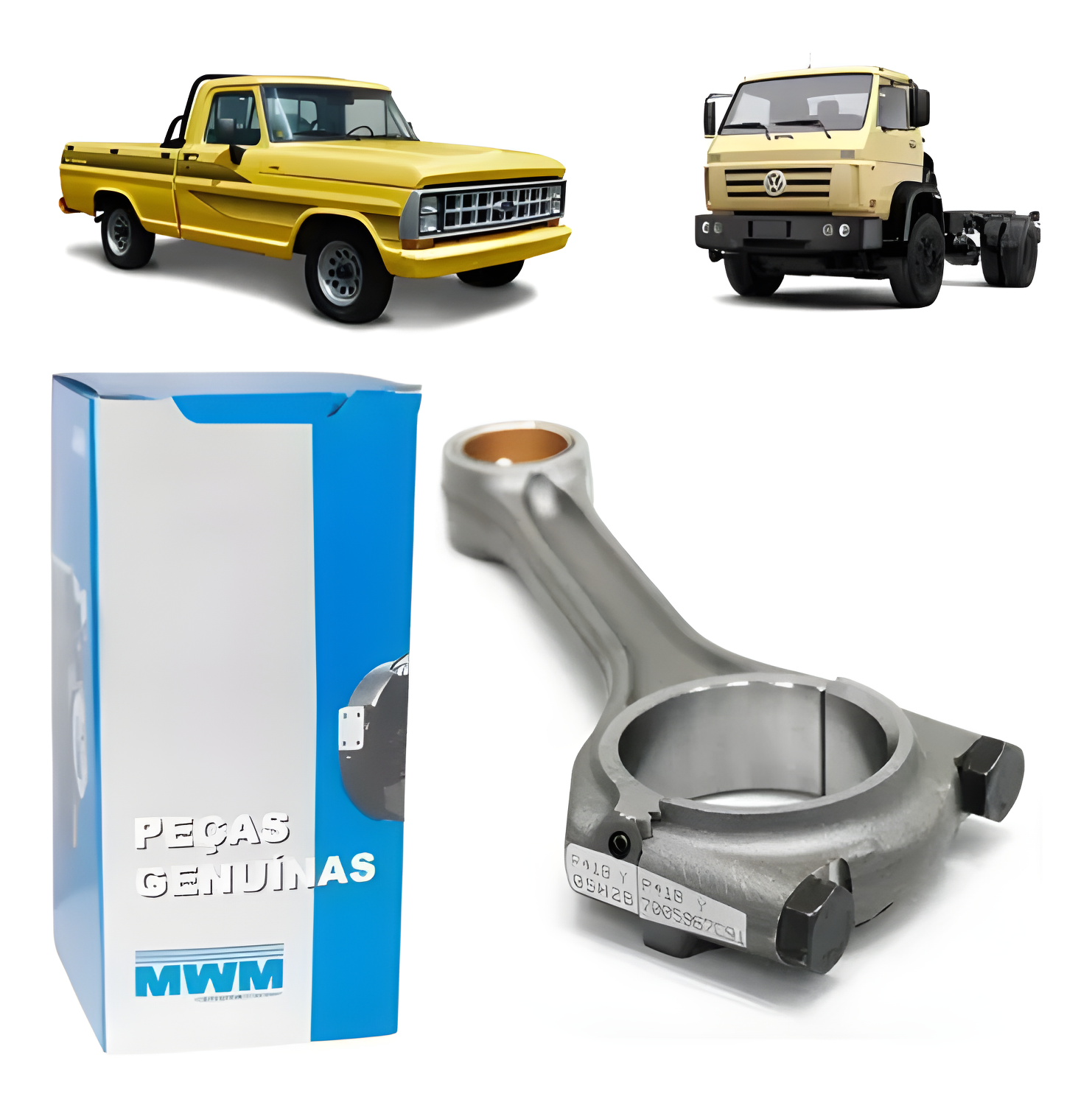 BIELA MWM D229/6 - 10200008 - Imagem 4