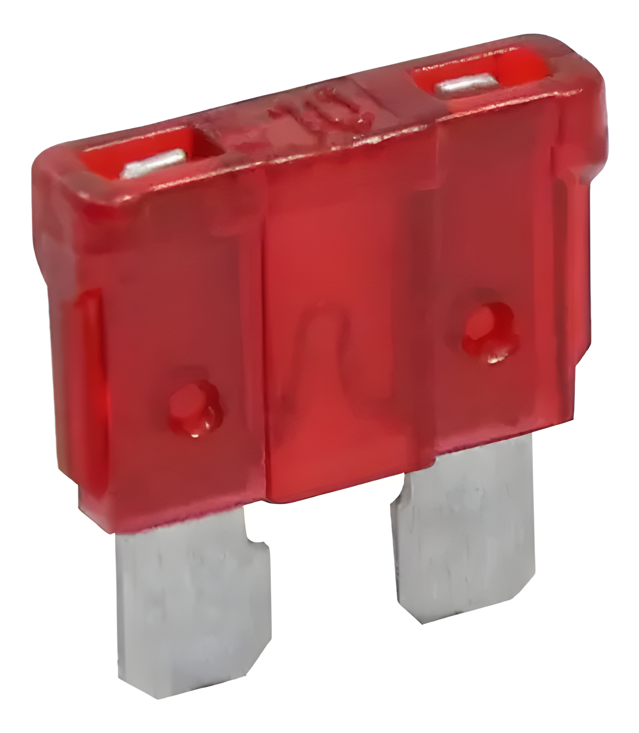 FUSIVEL LAMINA ENGATE 10 AMP.VERMELHO - 527890 - Imagem 2