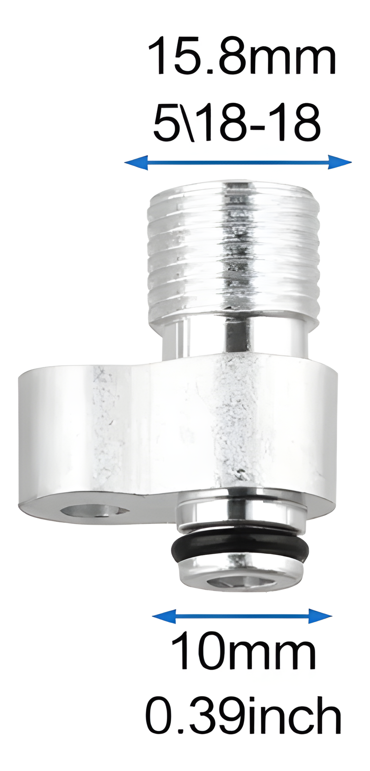 ADAPTADOR BLOCK FIT 6 PARA ORING 6 - 030000165 - Imagem 2