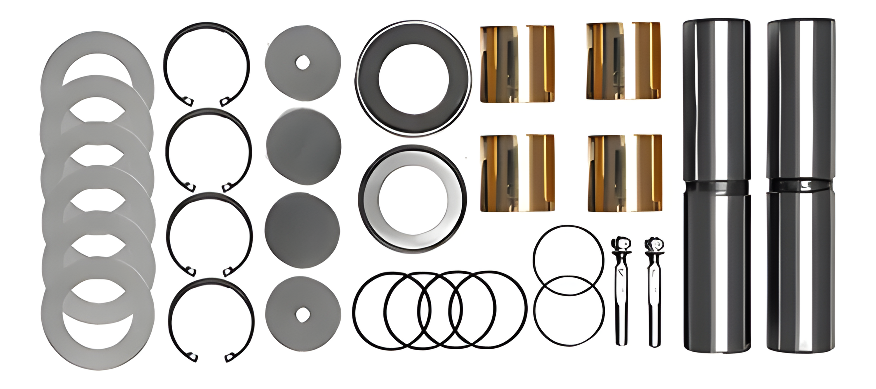 EMBUCHAMENTO MANGA EIXO 45.00MM STD ( COMPLETO ROLAMENTO BUCHA BRONZE ) - 805649-STD - Imagem 2