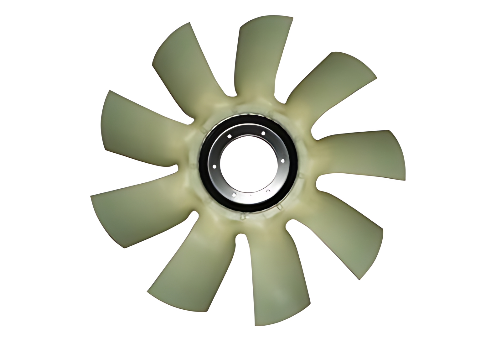 HELICE RADIADOR MOTOR 9 PAS VW VOLKSWAGEN 19320|370|25320|370|26260|31260|31320 - 2U0121301 - Imagem 2