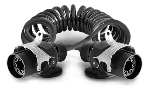 CHICOTE ELETR.ESPIRAL 6,5M 7P X 15P ABS/ CARRETAS/CAVALO MECANICO FREIO ABS/EBS - 524999 - Imagem 5