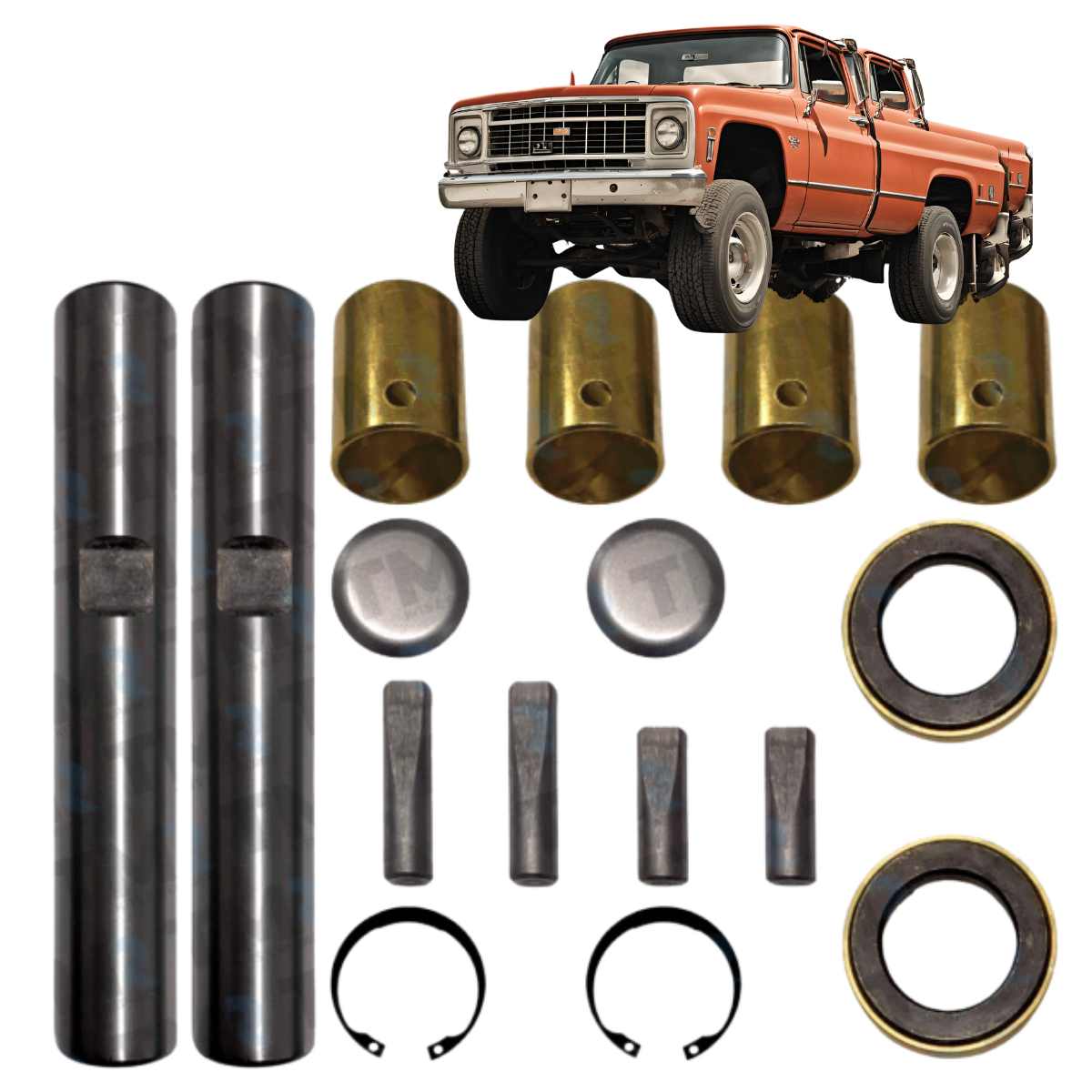 EMBUCHAMENTO  DODGE D700 MED. 28.95 C/ CHIMIE - 02986585A/030 - Imagem 4