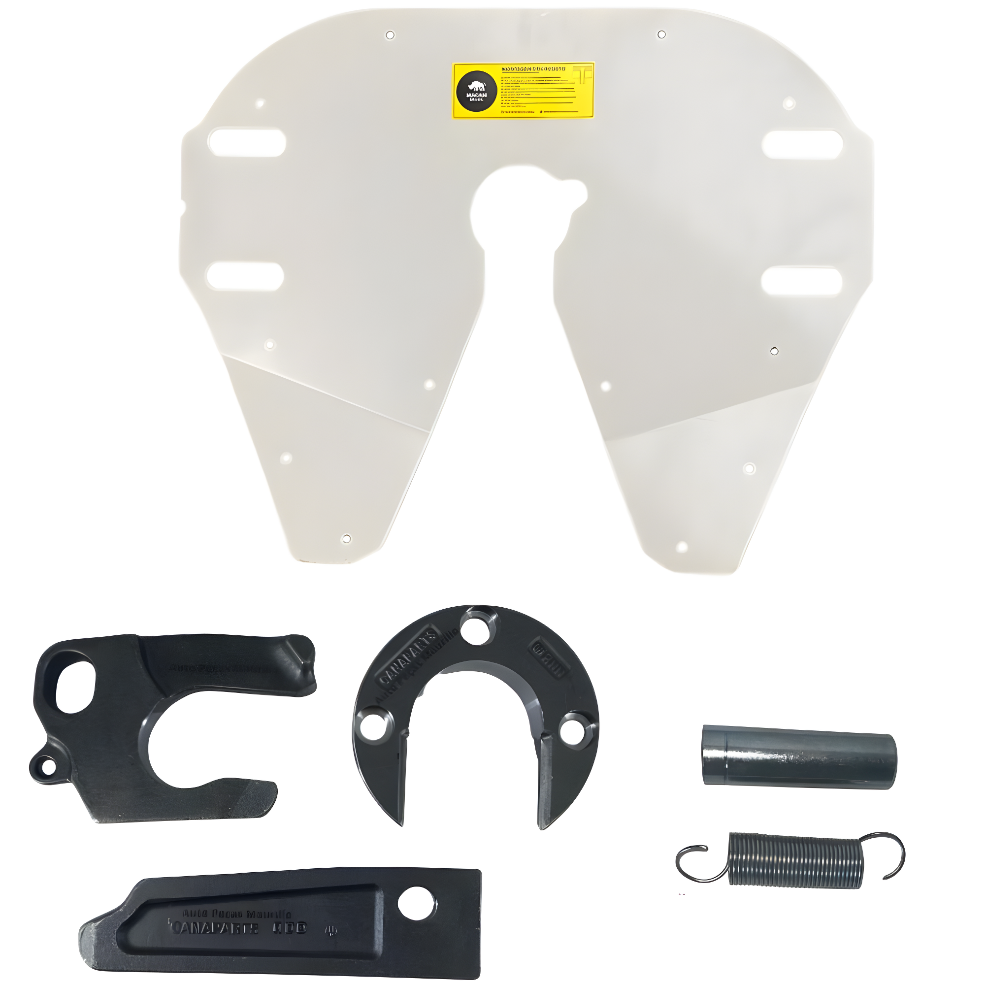KIT PLACA DESGASTE QUINTA RODA - 260001202 - Imagem 2
