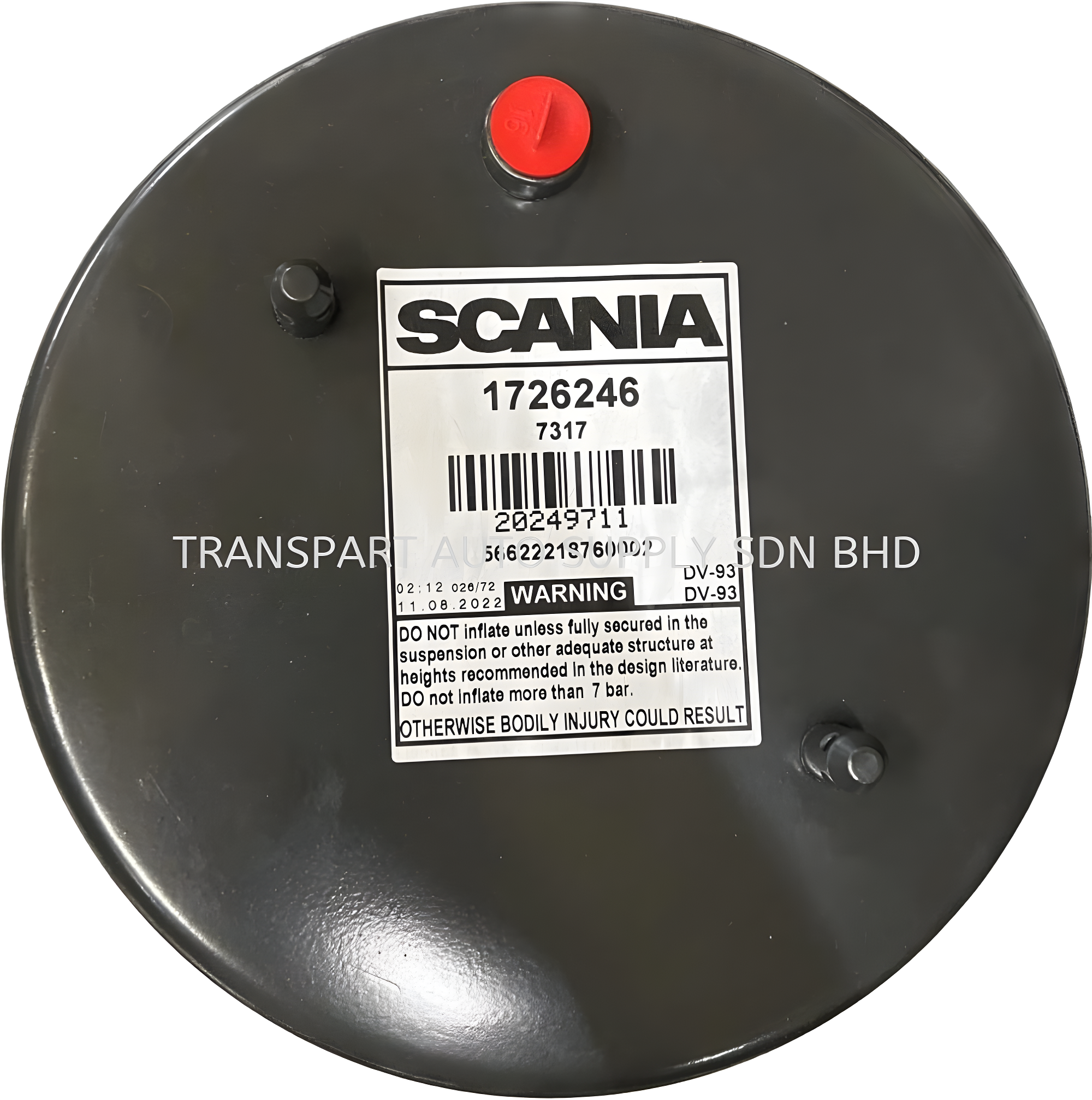 KIT MOLA PNEUMATICA 1T15LMR3 - 1726246 - Imagem 2