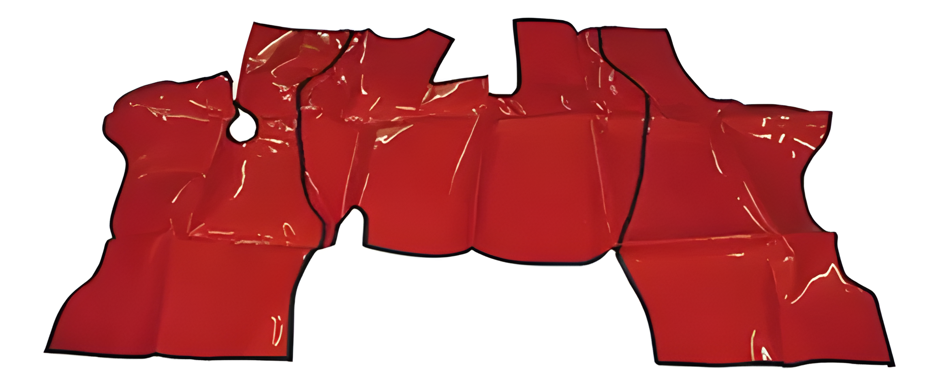TAPETE VINIL VERMELHO - UPS232V - Imagem 2