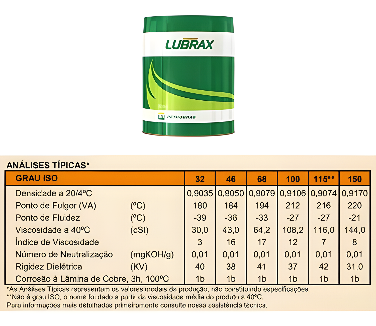 OLEO LUBRAX COMPSOR RF 68  20L - 951581-20L - Imagem 5
