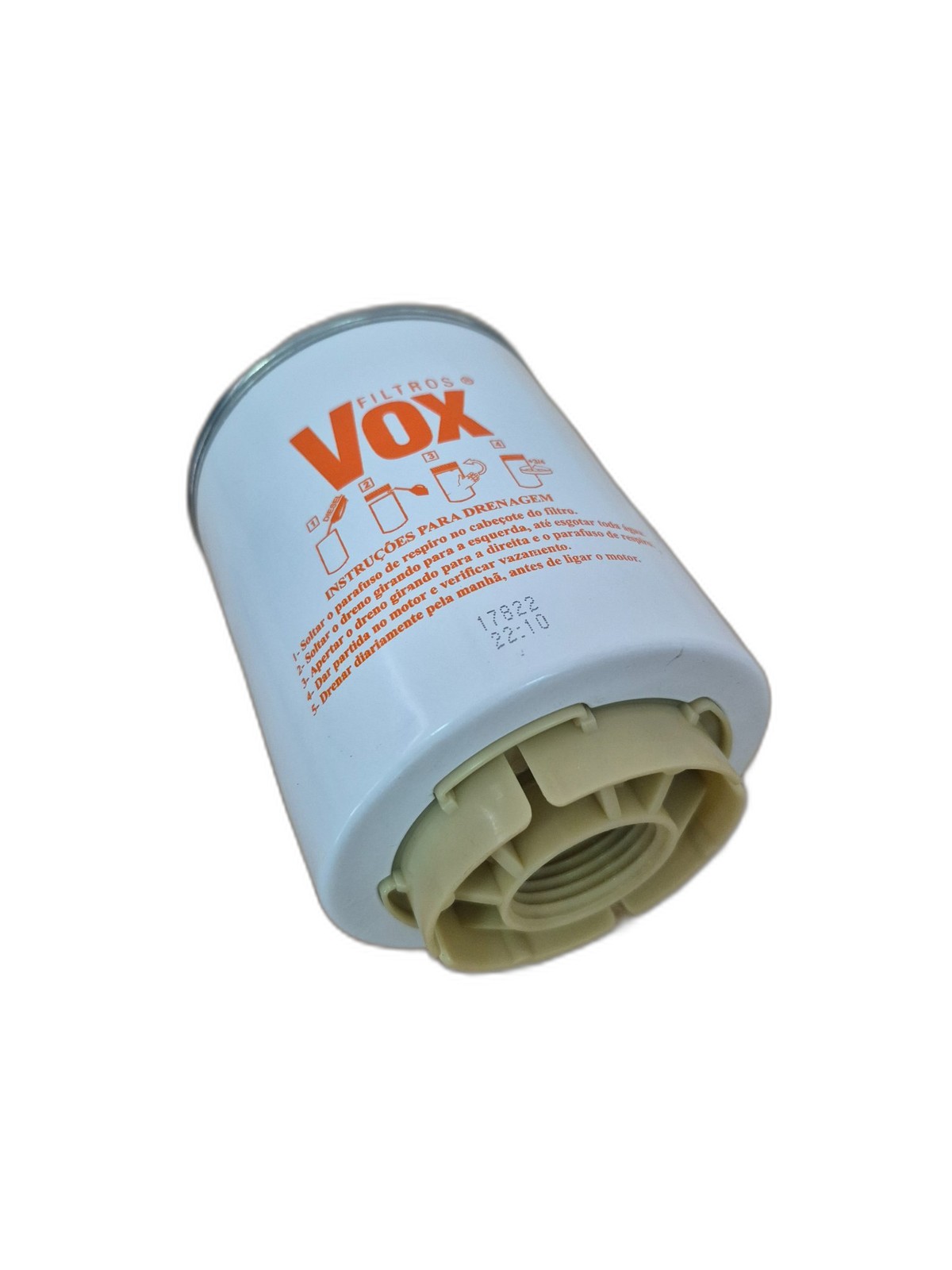FILTRO COMBUSTIVEL SEP AGUA MB VW SEM COPO - FBS530 - Imagem 2