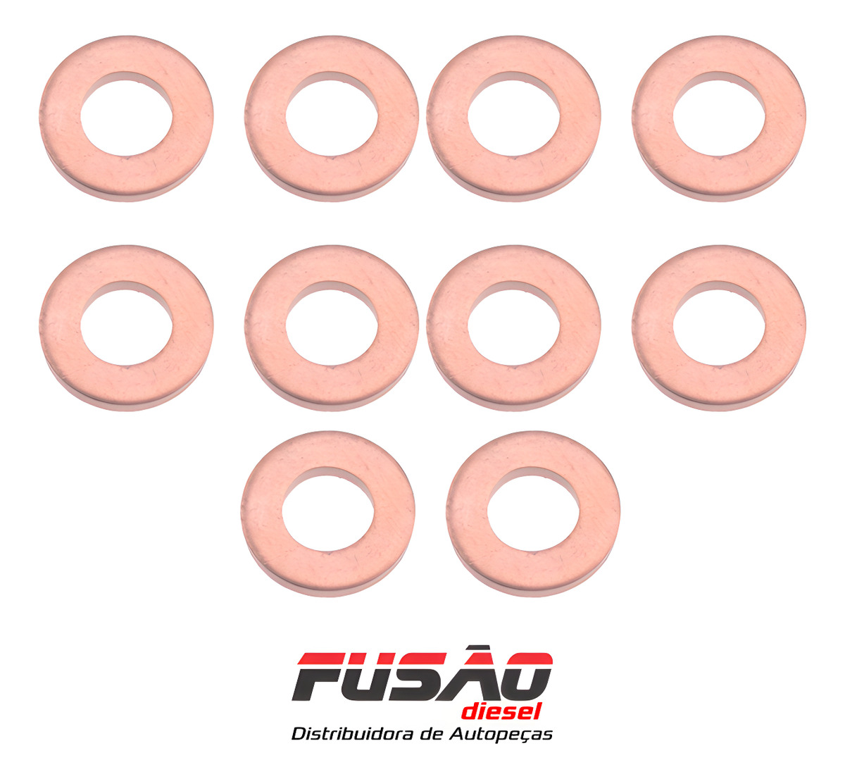 JOGO ARRUELAS COBRE BICO INJETOR - AG551