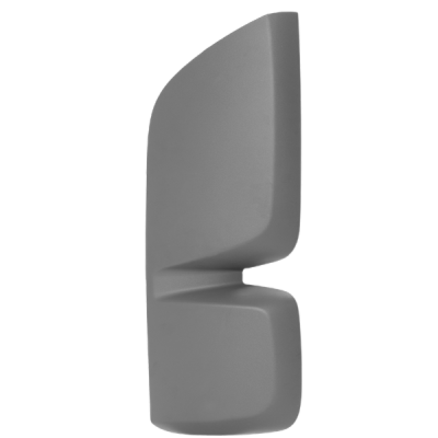 CAPA EXTERNA RETROVISOR LE (CINZA) - 9438110307