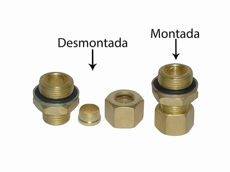 CONEXAO MACHO C/ORING TUBO 12 M22X1,50 - 307588