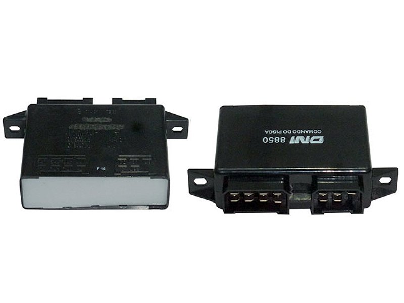 RELE COMANDO PISCA 13 TERMINAIS C/SUPORT - 1593506