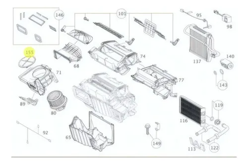 FILTRO AR CONDICIONADO - 9588350047