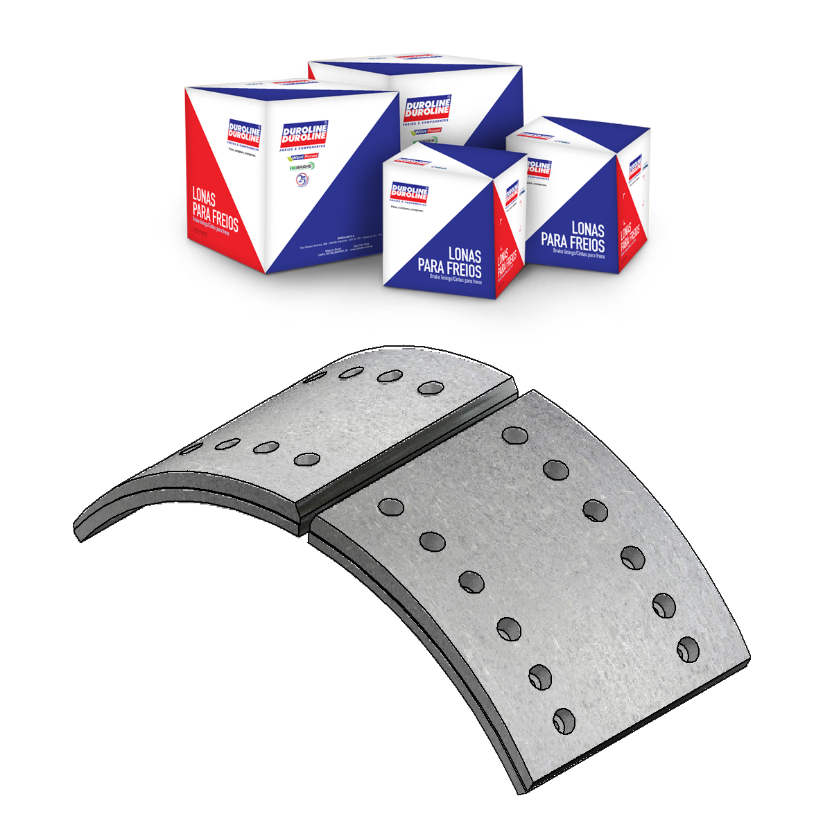 LONA FREIO DIANTEIRO DFW987DNA28 STD - DFW987DNA28