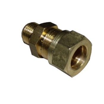 CONECTOR M16X1,5 X 1/4 TUBO COM PORCA E ANILHA - 1065