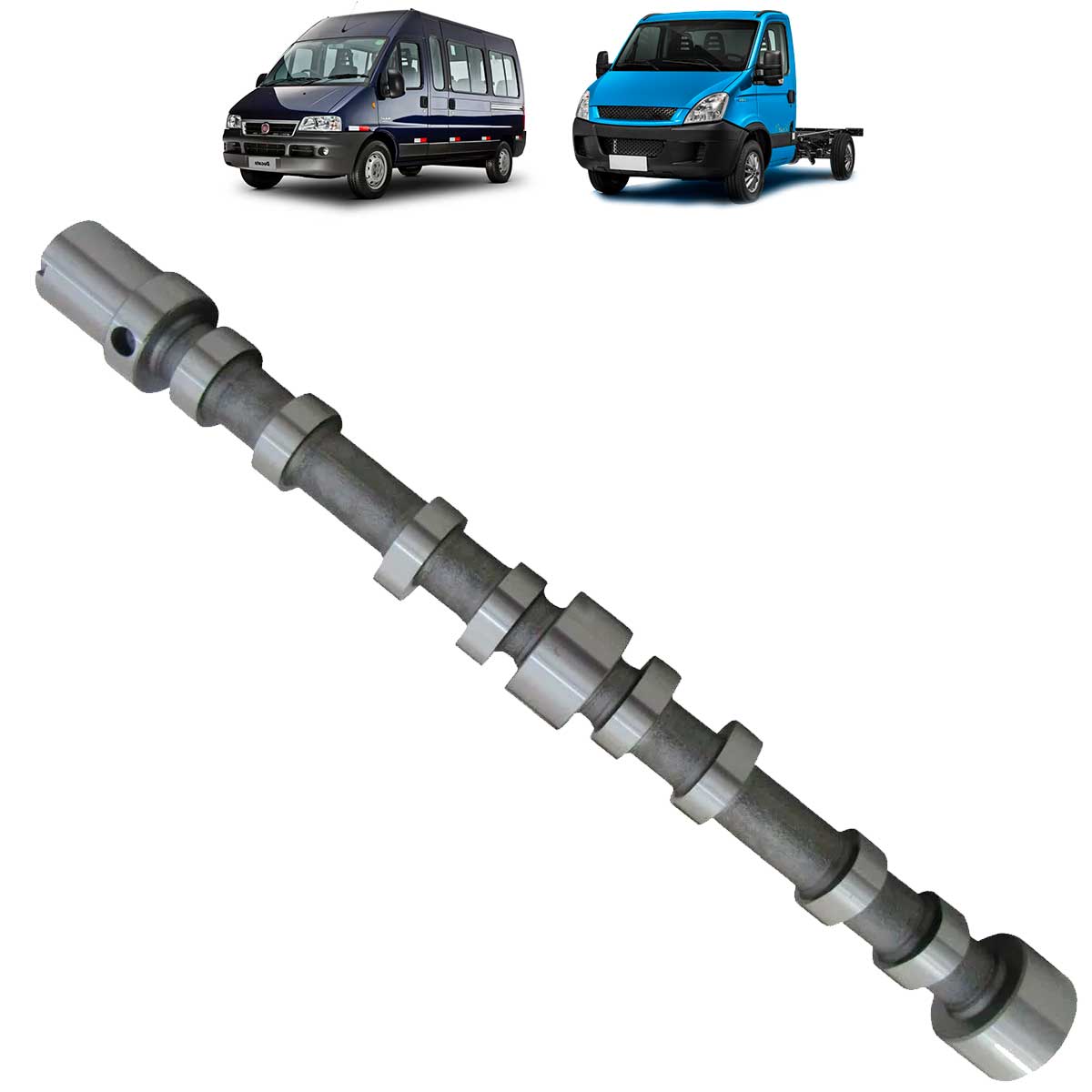 EIXO COMANDO VALVULAS ESCAPE FIAT DUCATO 2.3 16V - DGCV03015