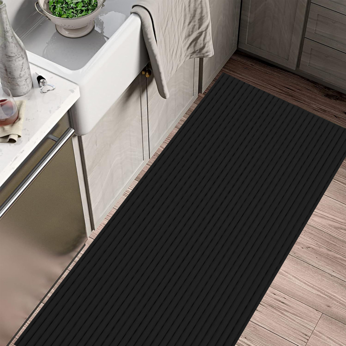 TAPETE DIANTEIRO PVC EMBORRACHADO PRETO - DC46E13000DB