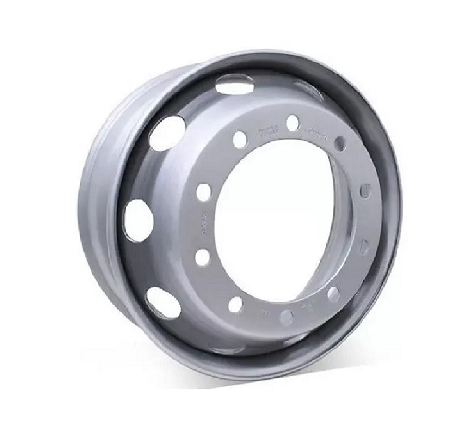 RODA DISCO 7,50 x 22,5 SEM CAMARA 10 FUROS RETO PNEU 275 - BZ1199