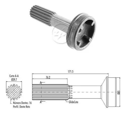 PONTEIRA DESLIZANTE - 3401571