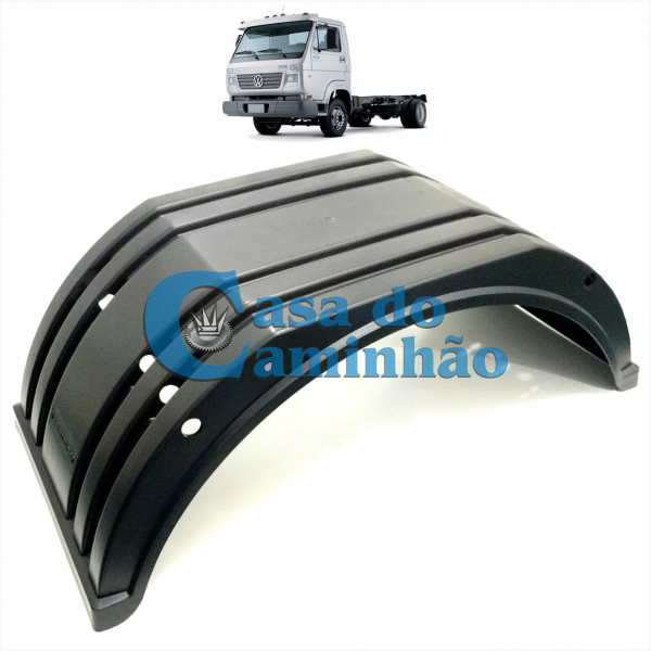 PARALAMA TRASEIRO CAMINHAO VUC RODAGEM DUPLA ( PLASTICO ) - BK04