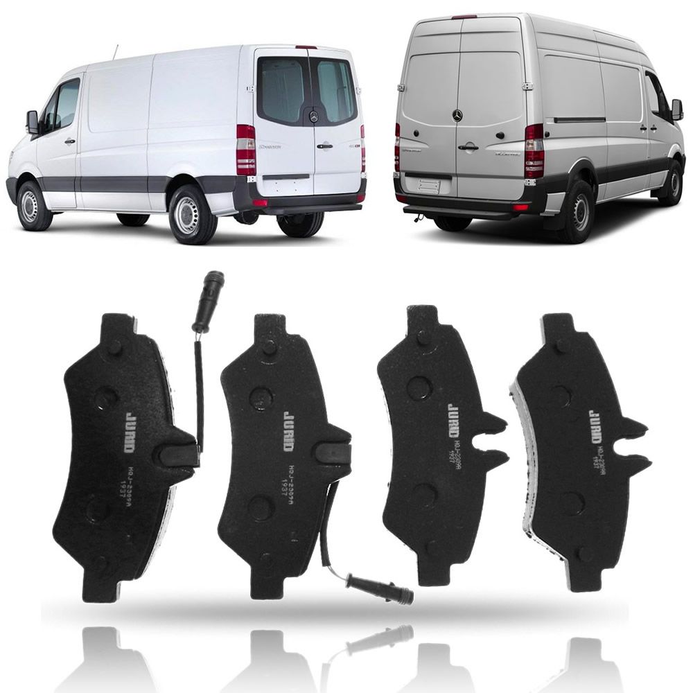 PASTILHA FREIO TRAS. MBB SPRINTER 311/415 CDI 12/... C/ SENSOR - PD663A