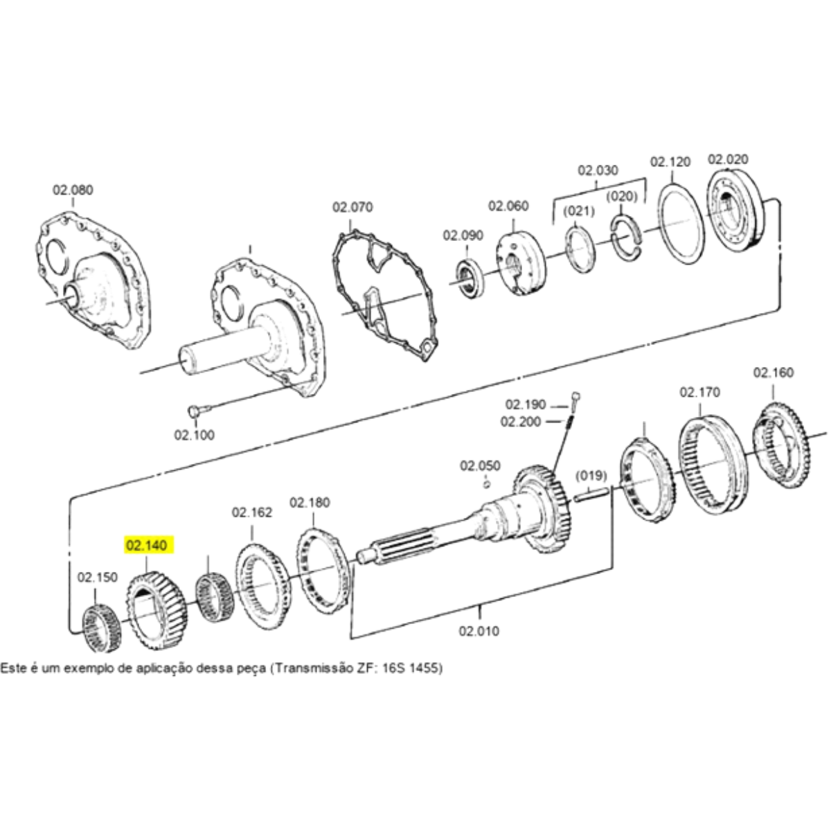 ENGRENAGEM HELICOIDAL - 0091302280