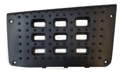 TAPETE INFERIOR ESTRIBO LD PLASTICO PRETO - VWS008P