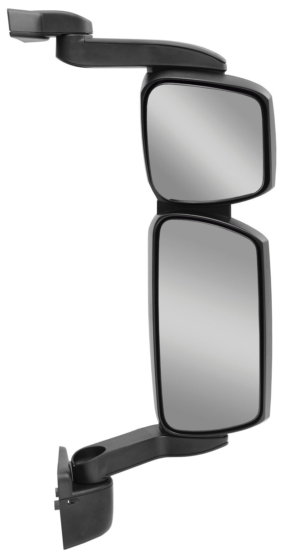 CONJUNTO ESPELHO RETROVISOR LD  COM AUXILIAR MANUAL SEM DESEMBACADOR CONVEXO - ER148