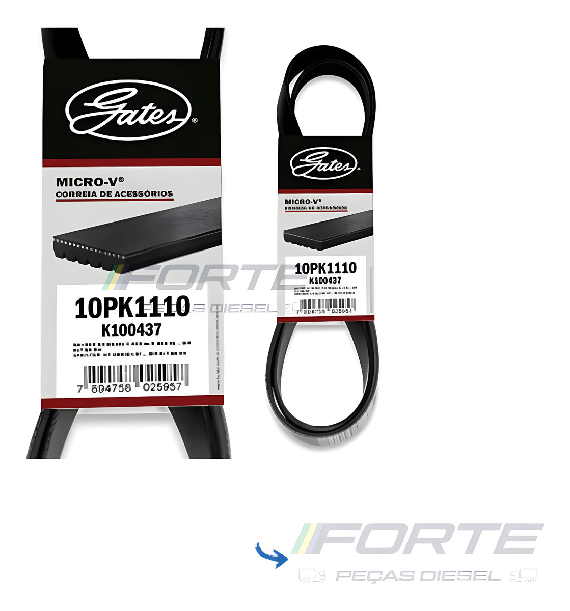 CORREIA MICRO-V 10PK1110/K100437 - 20430382