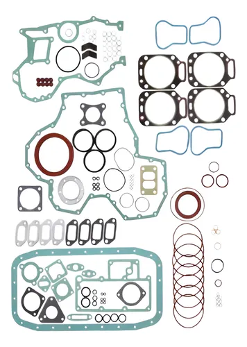 JOGO JUNTAS MOTOR MWM X10 4CIL  SEM JUNTA CABECOTE - 74385061