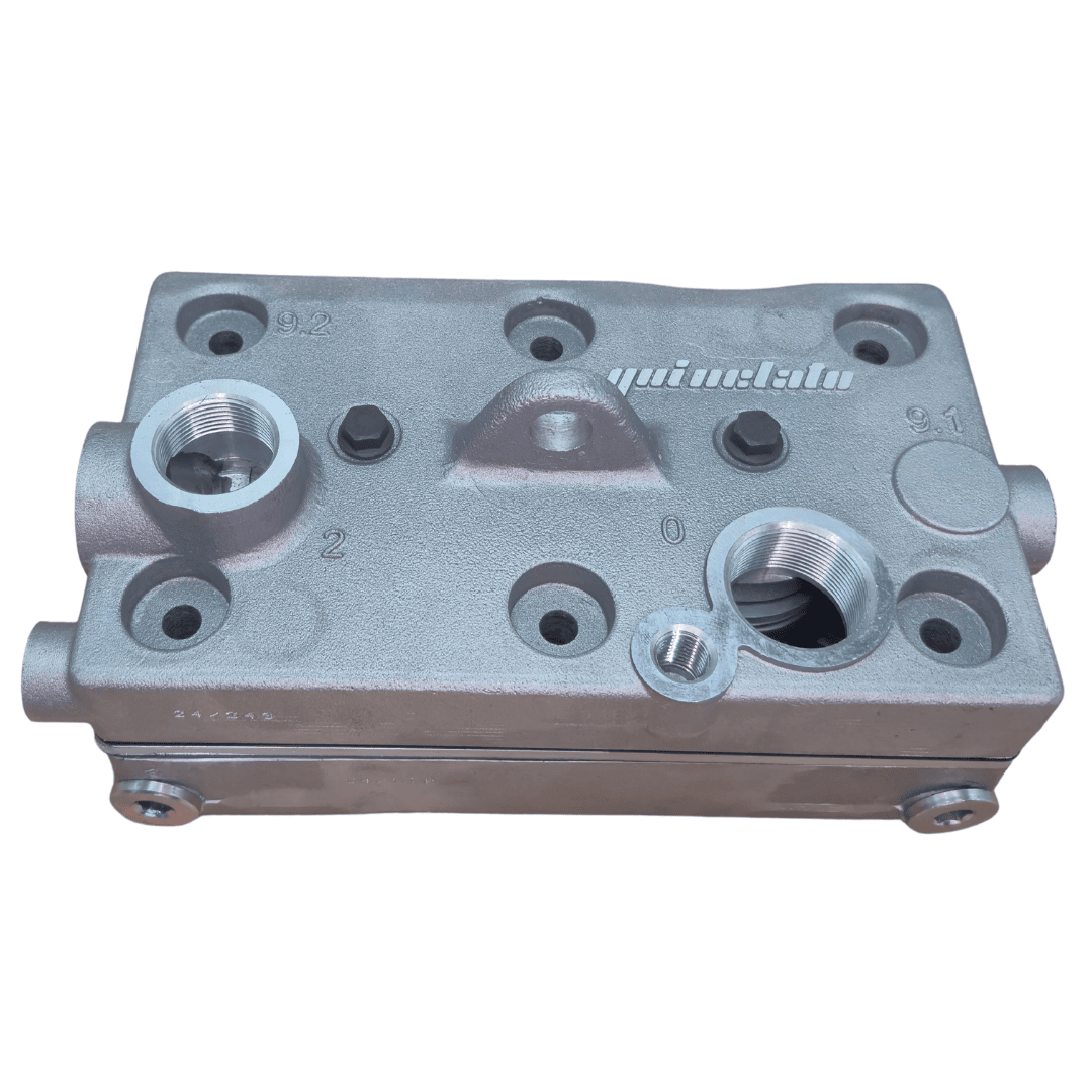 CONJUNTO CABECOTE COMPRESSOR AR - 85MM GOVERNADO - QA1667MCBGM