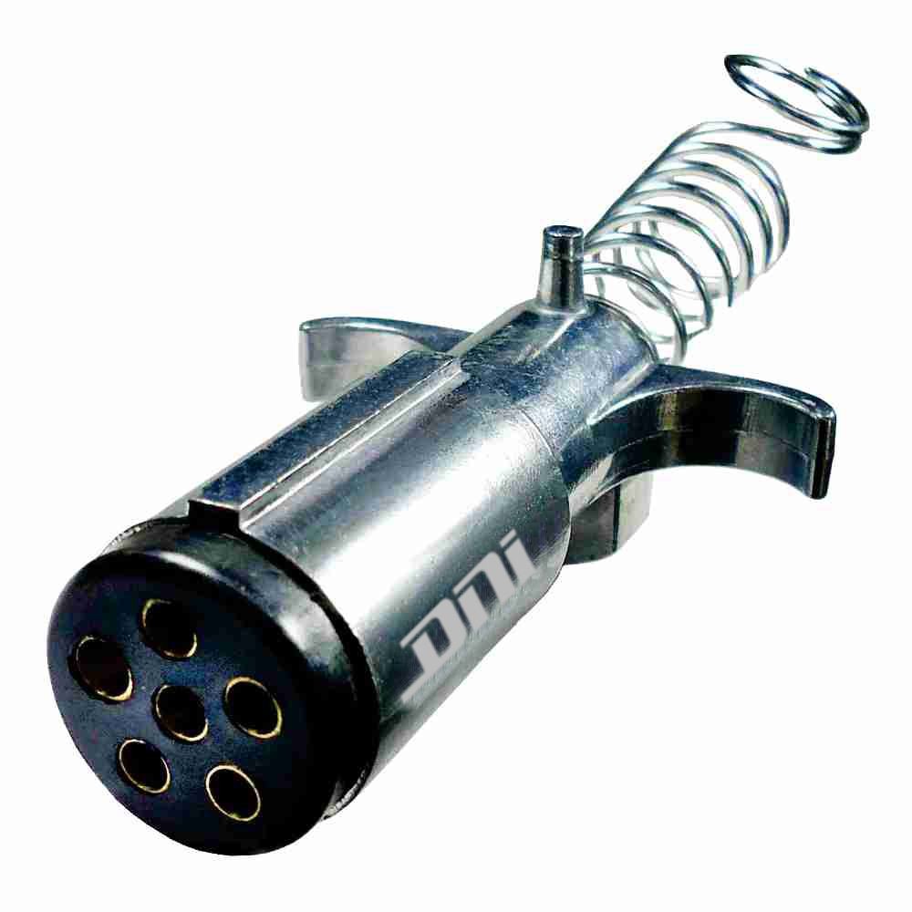 TOMADA ELETRICA ENGATE REDONDO 6 POLOS MACHO - DNI8362