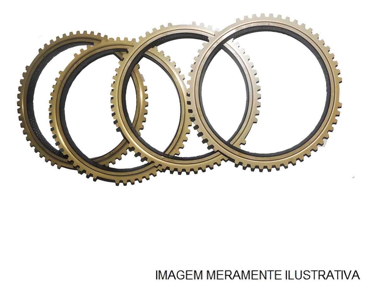 SINCRONIZADOR 1A E 2A VELOCIDADE ( ESTRIA GROSSA FREIO EM ALUMINIO ) - 3000794