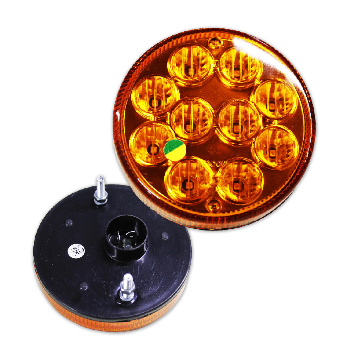 LANTERNA 10 LEDS 96 MM DIAMETRO BILVOLT AM EM ACRILICO - PL07820061