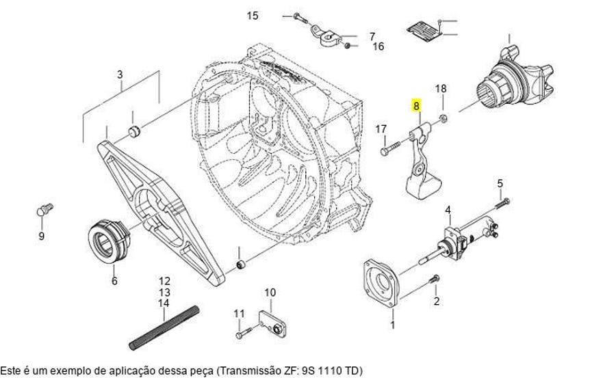 ALAVANCA MUDANCA - 1324307270