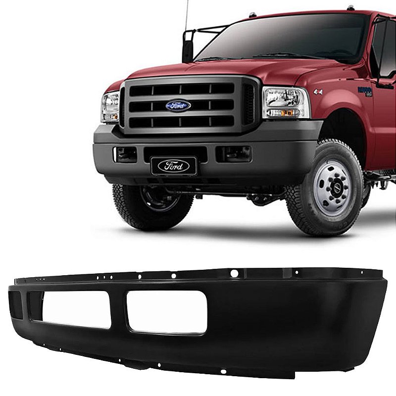 PARACHOQUE DIANTEIRO PRETO F350 F4000 - 3C3Z17757AAA