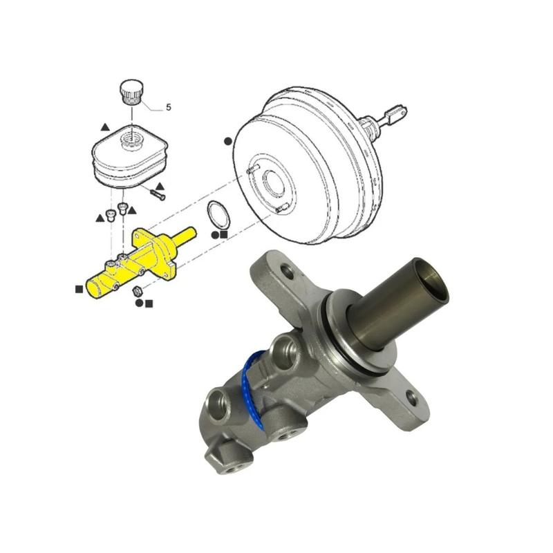 CILINDRO MESTRE FREIO - 42568305