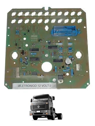 PLACA MAE VELOCIMETRO VW 12V - 2T0957019D