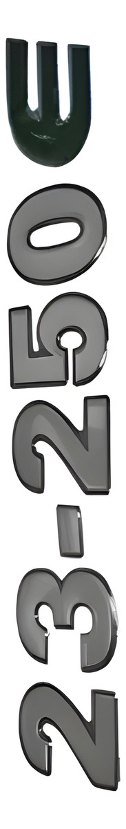 EMBLEMA FRONTAL CRISTAL 23250E - VW23250EF