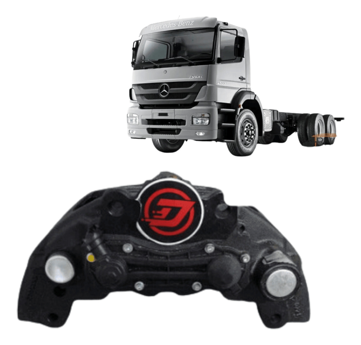 PINCA FREIO REMAN DIANTEIRO LD SEM PASTILHAS - K001221-61