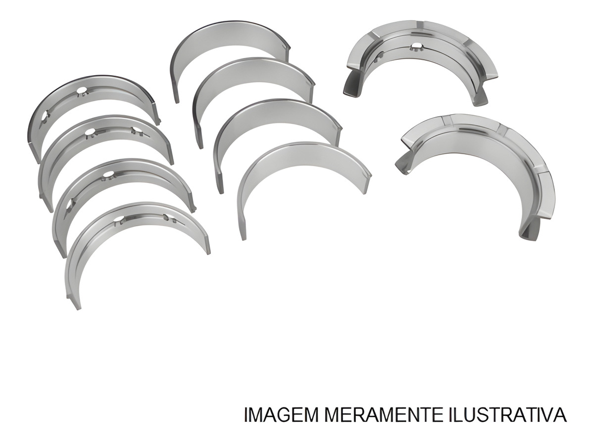 JOGO BRONZINA MANCAL MBB OM904/924 4CIL. STD - MM101156E