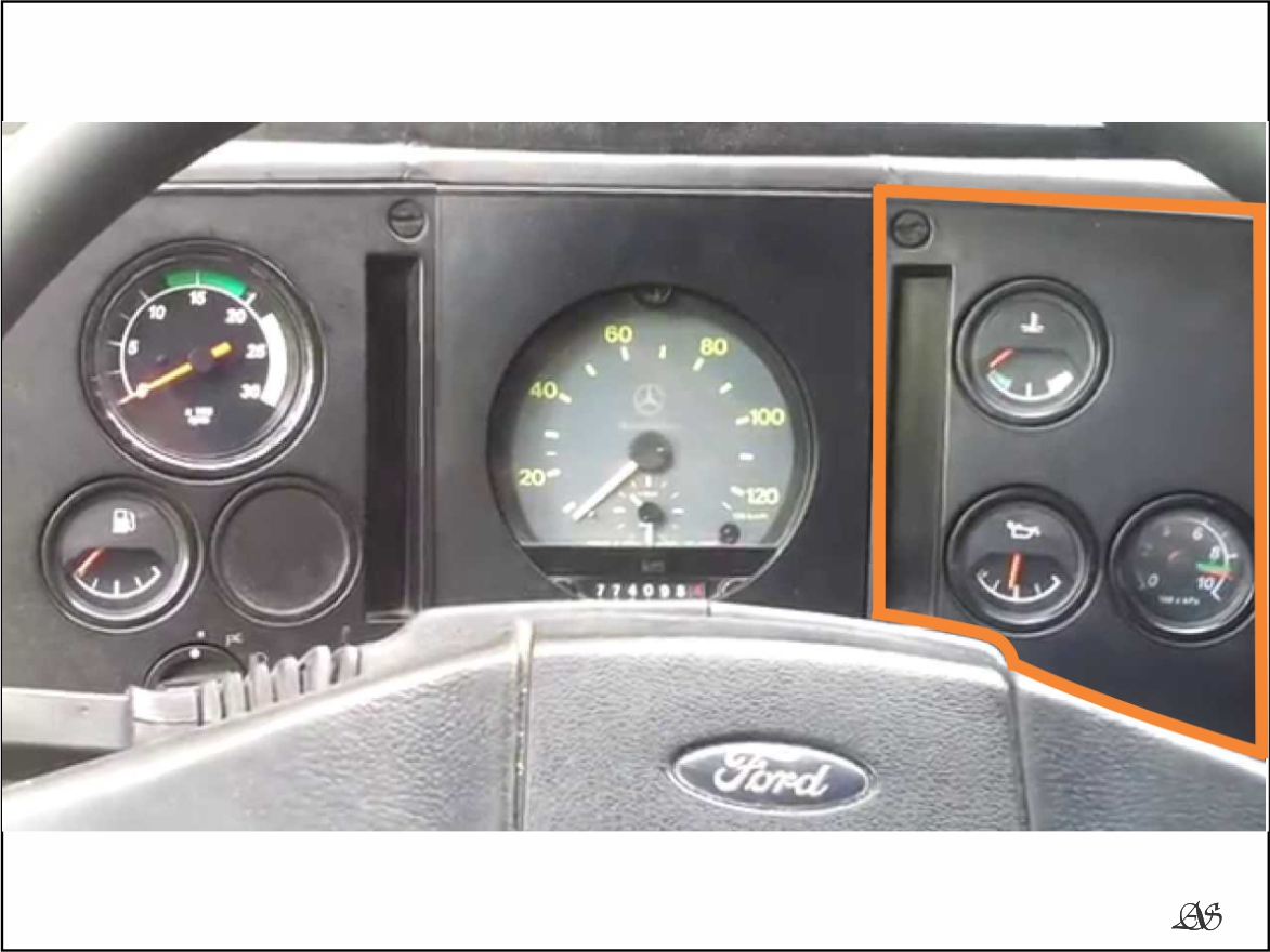 PAINEL INSTRUMENTO LE (CINZA) - AP509