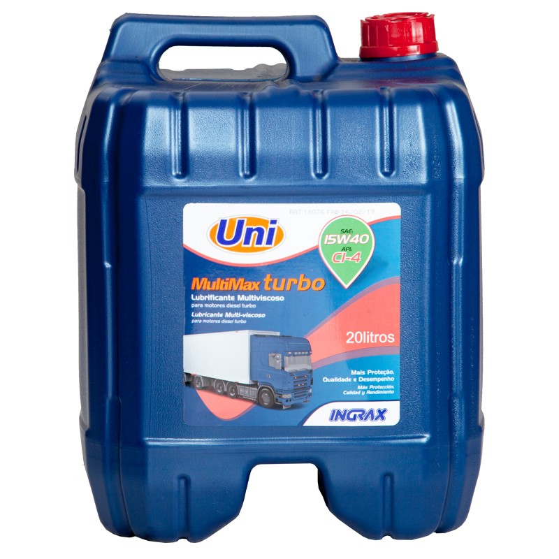 OLEO 15W40 API CI-4 LUBRIFICANTE MINERAL PARA MOTORES - 15W40CI-4