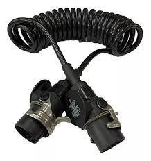 CHICOTE ELETR.ESPIRAL 6,5M 7P X 7P ABS/E - 524950