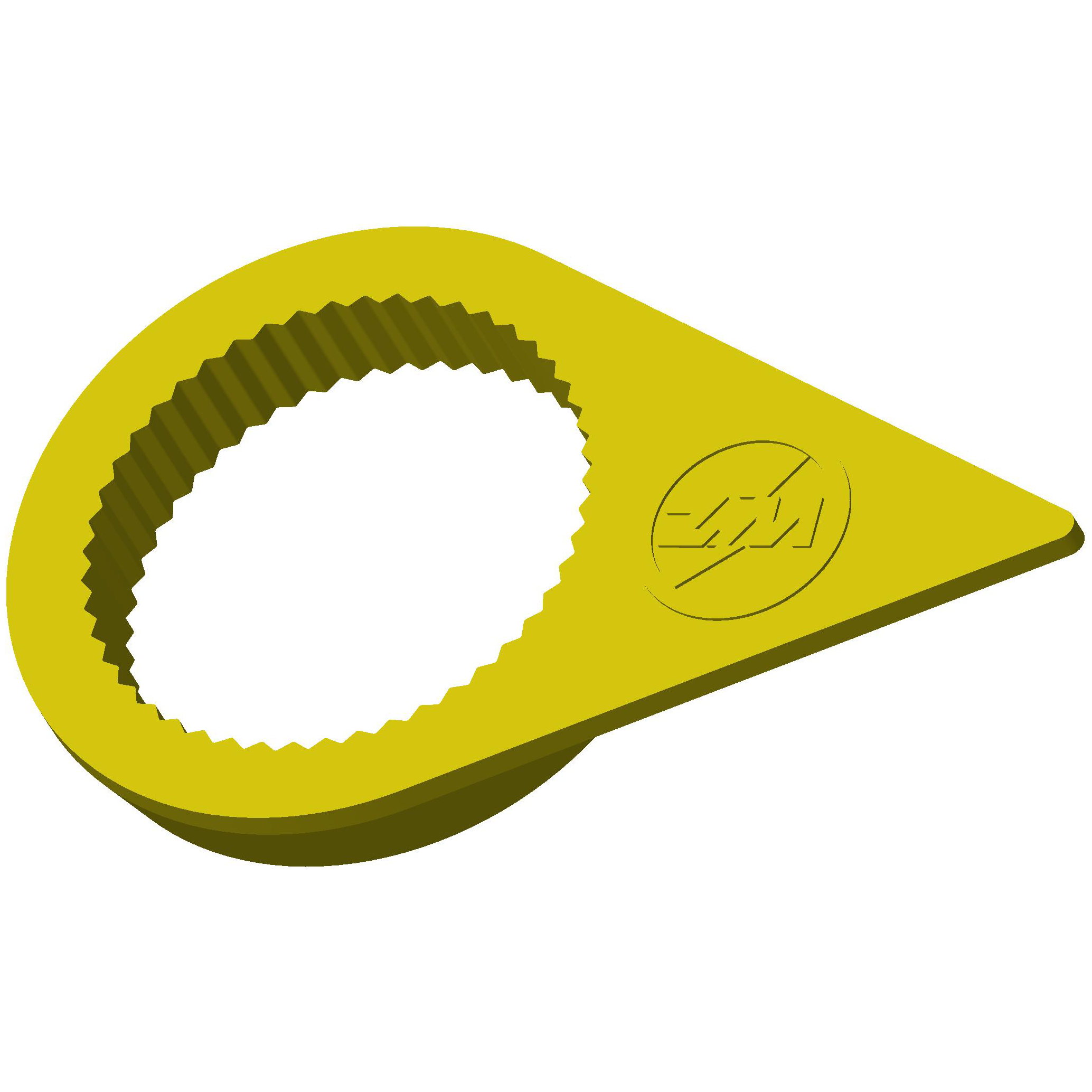 VERIFICADOR PORCA RODA 27MM COR AMARELA - 3302755