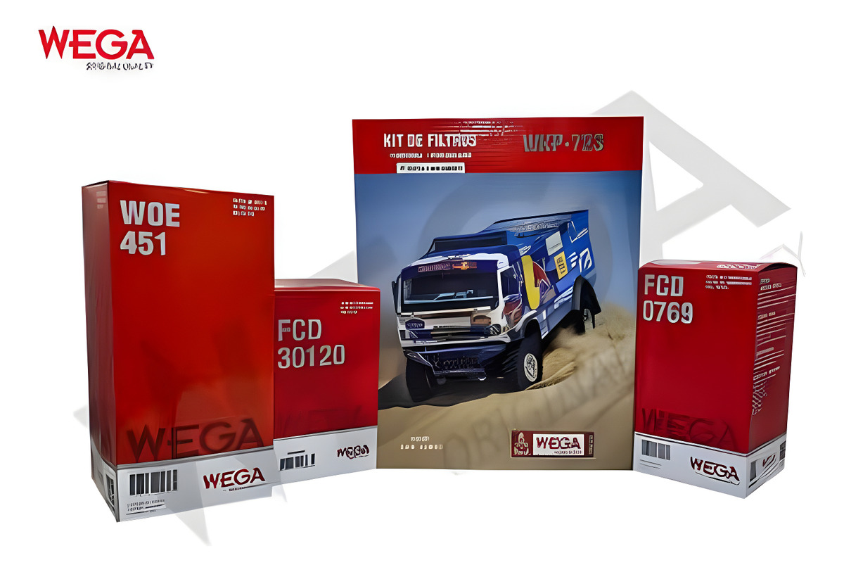 KIT FILTROS COMBUSTIVEL LUBRIFICANTE OM457LA 07 - WKP723