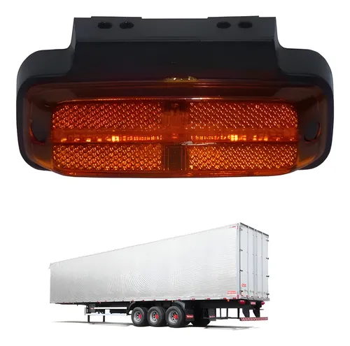 LANTERNA DE POSICAO LATERAL COM RETRORREFLETOR E SUPORTE - 2660 07 30 10