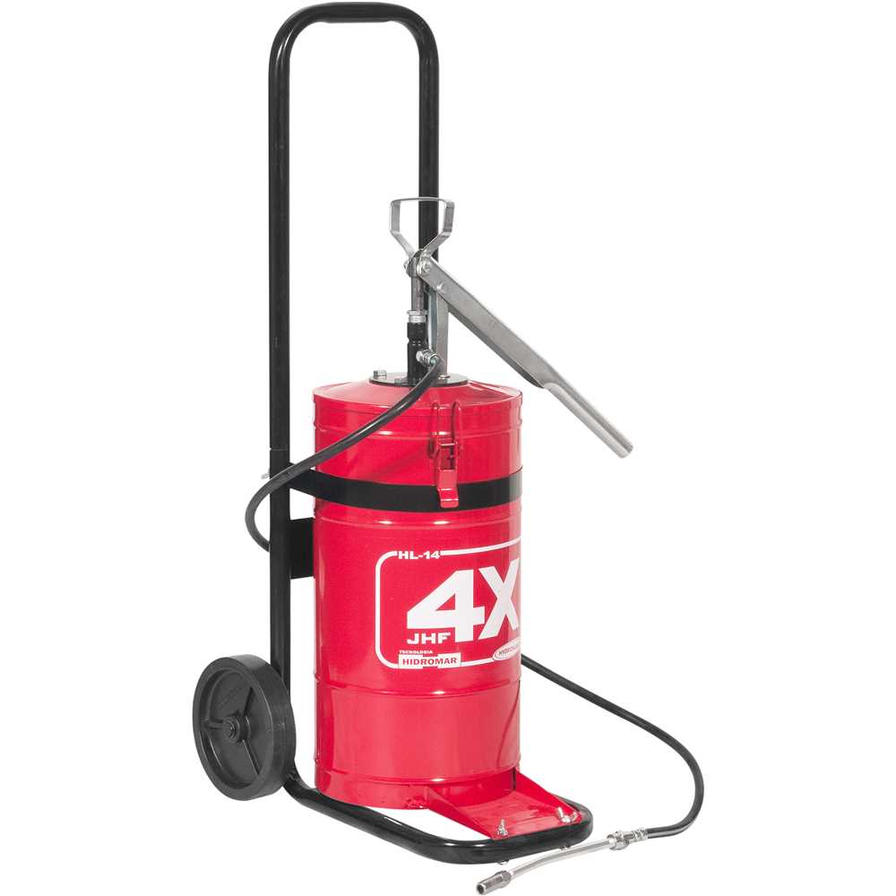 BOMBA P/GRAXA 14KG C/COMPACTADOR DE GRAX - 521699